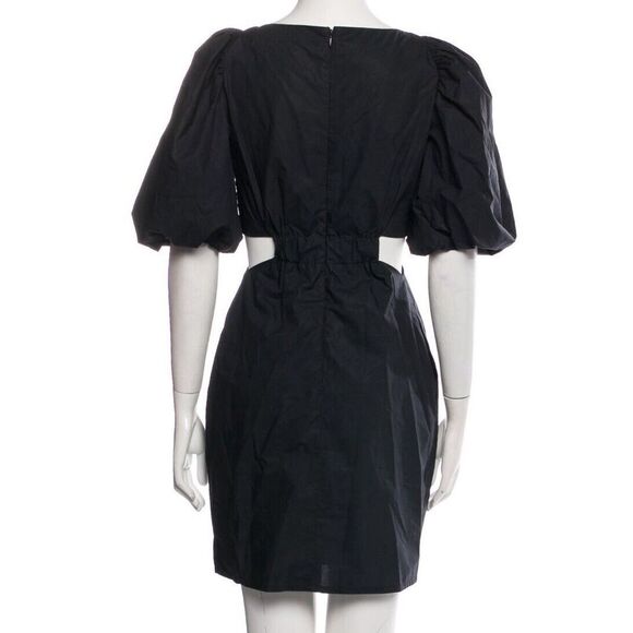 Cara Cara Bonnie Puff Sleeve Dress Black Size 0 - Picture 2 of 12